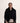 Brushed Mohair Poncho with Collar - Black - The Glamorous Goat
